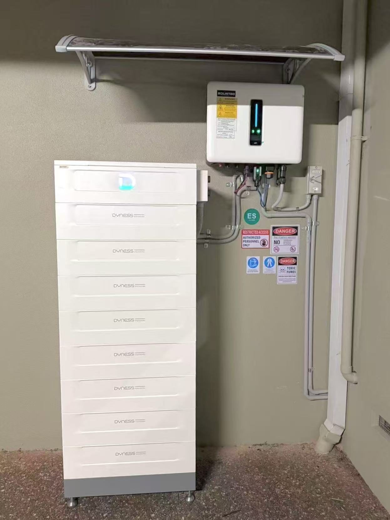 Residential solar battery installation in Sydney